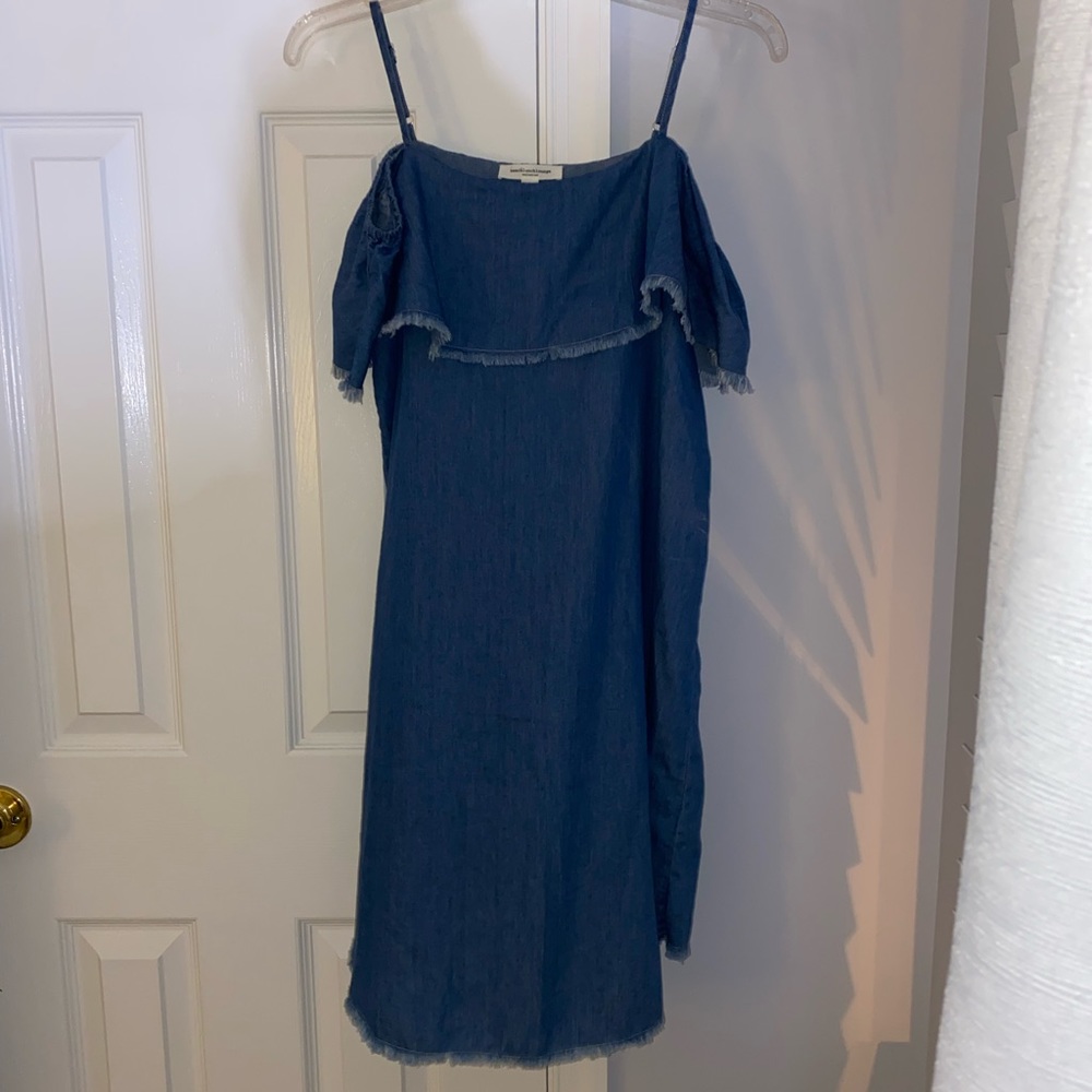 blue denim fridge summer dress :)